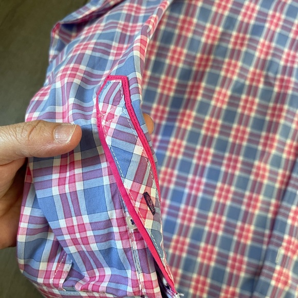 EUC Jeremy Argyle button down shirt size medium - Picture 2 of 3